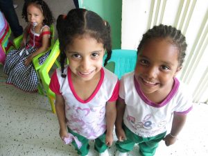 Children at the El Abrigo Children's Foundation